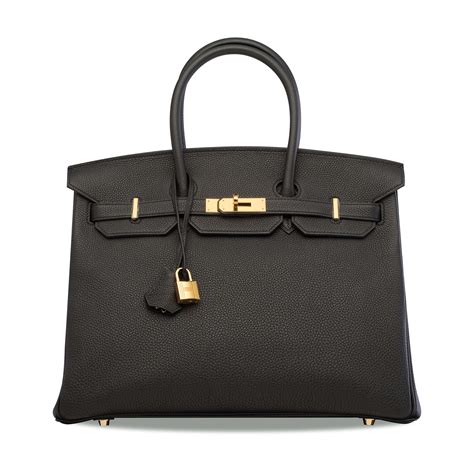 hermes birkin 35 swift black gold|hermes birkin 35 togo leather.